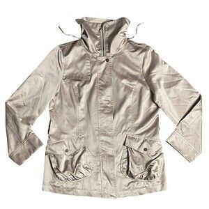 Women's Utility Jacket in Cream